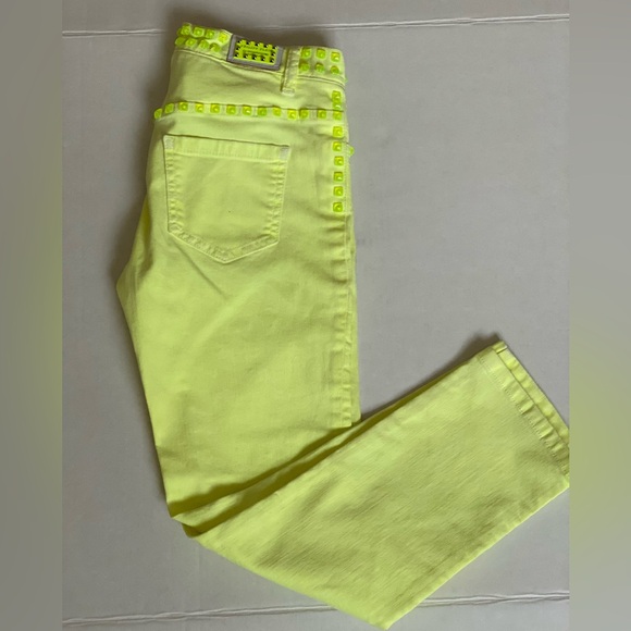 NEW! Philipp Plein Couture capri cut jeans size 25 - Picture 3 of 10